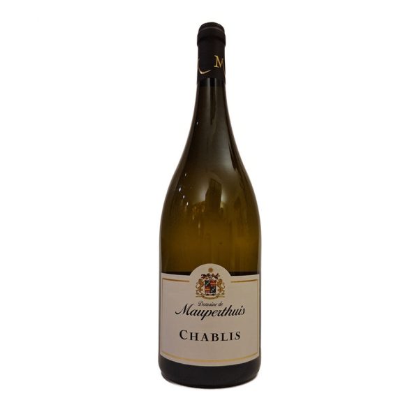 Bottiglia di Chablis 2017 Magnum Domaine de Mauperthuis 