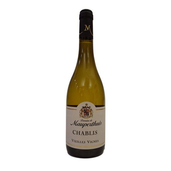 Bottiglia di Chardonnay Chablis Vieilles Vignes 2022 Domaine de Mauperthuis