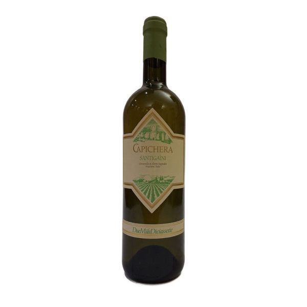 Bottiglia di Vermentino Santigaini 2017 Capichera